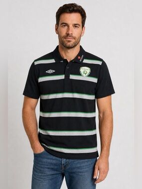 Umbro Ireland Polo Size XL Mens 100%‎ Cotton soccer football